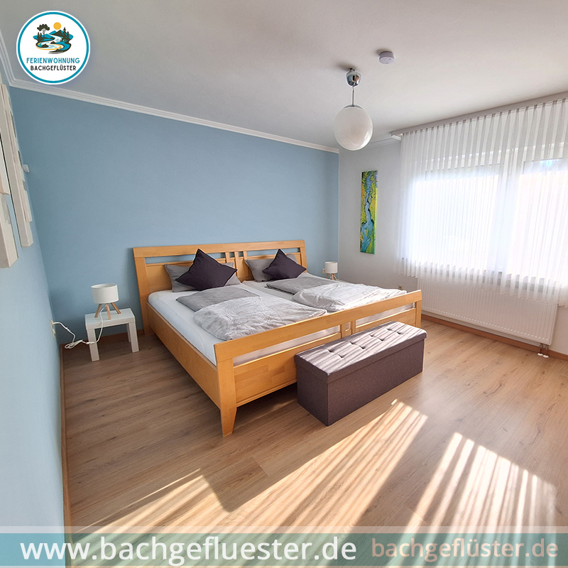 Fewo Schlafzimmer - Ferienwohnung Bachgeflüster in St. Goar am Rhein